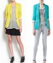 NEW blazer women suit blazer foldable brand jacket made of cotton spandex with lining Vogue refresh