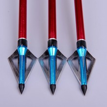 3pcs lot Hunting Crossbow Arrow Broadhead 100 Grain with 3 Fixed Blades used As Archery Bow