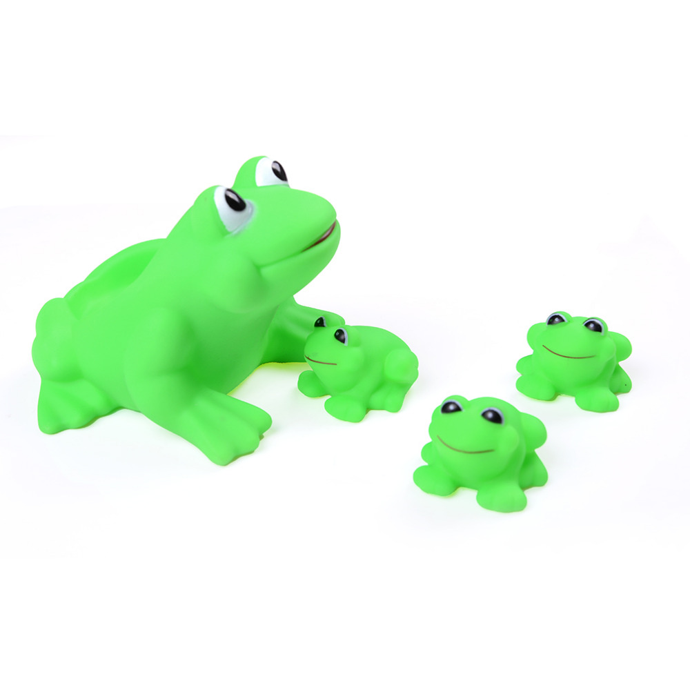 rubber frog bath toys