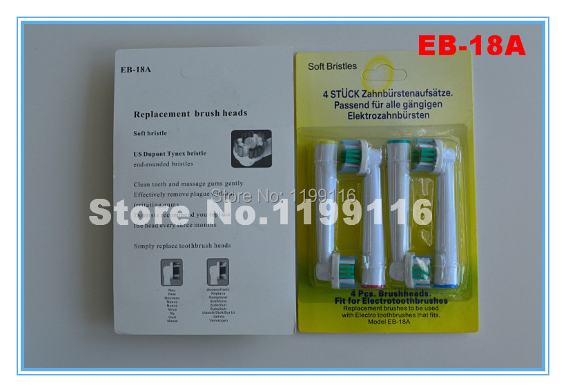 12x     Braun 3D   oral-b B EB-18 / EB-18A   