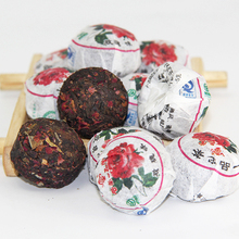 (20 pieces) Yunnan 100g Pu’er tea with rose taste deeply warm your stomach in winter