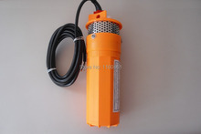 Free shipping 24v High Flow rate solar pump / submersible solar powered water pump