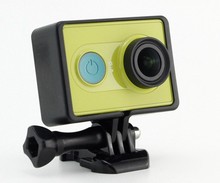 Free Shipping Xiaomi yi case Projector Accessories Frame Camera Standard Protective Shell Mount for Xiaomiyi camera