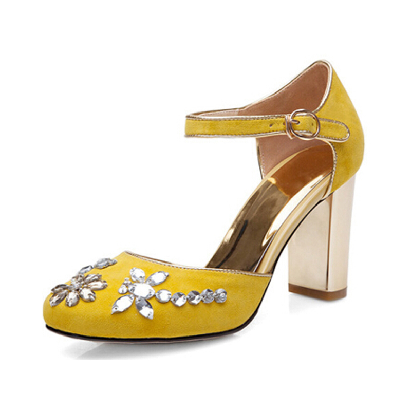 Compare Prices on Yellow Mary Jane Pumps Online Shopping/Buy Low Price
