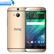 Original Unlocked HTC One M8 Cell phones 5 Quad Core 16GB 32GB ROM WCDMA LTE Refurbished