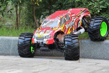 Baja HSP originales TORNADO 1 / 8o escala Nitro Off Road Truck Monster 1:8 4WD Car 94083 RTR con 2.4 G transmisor