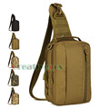 2016 New Men Waterproof 1000D Nylon Military Travel Riding High Capacity Sling Shoulder Messenger Chest Ipad