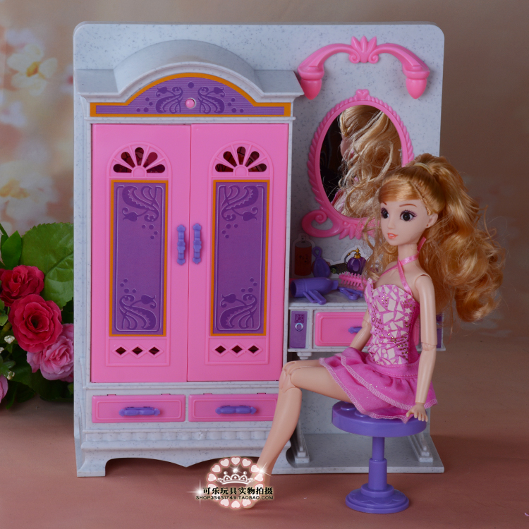 Armario muñeca al por mayor de alta calidad de china ... Roperos para barbie