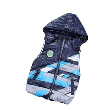 2016 New Arrival Boys Vests Coats High Quality Children’s Clothing Outerwear Casual Thick Hooded Waistcoats Boy Vest Coat MJ03