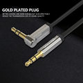 Vention 3 5mm Jack Audio Cable 3 5mm Male to Male Flat Aux Cable for car