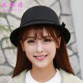 Autumn Winter Ladies Woolen Hat Billycock New Elegant Bowknot Dome Female Dicer Cloche Women s Bow