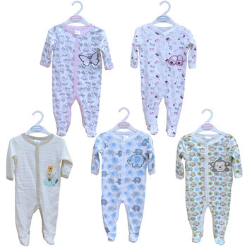 Children Pajamas Newborn Carter Babywork Baby Clothes Romper Animal Infant Cotton Long Sleeve Jumpsuit Unixes Spring