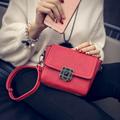 Fashion Mujer Ladies handbags Small Women PU leather Shoulder bag Lady Crossbody Shoulder bag With Hasp