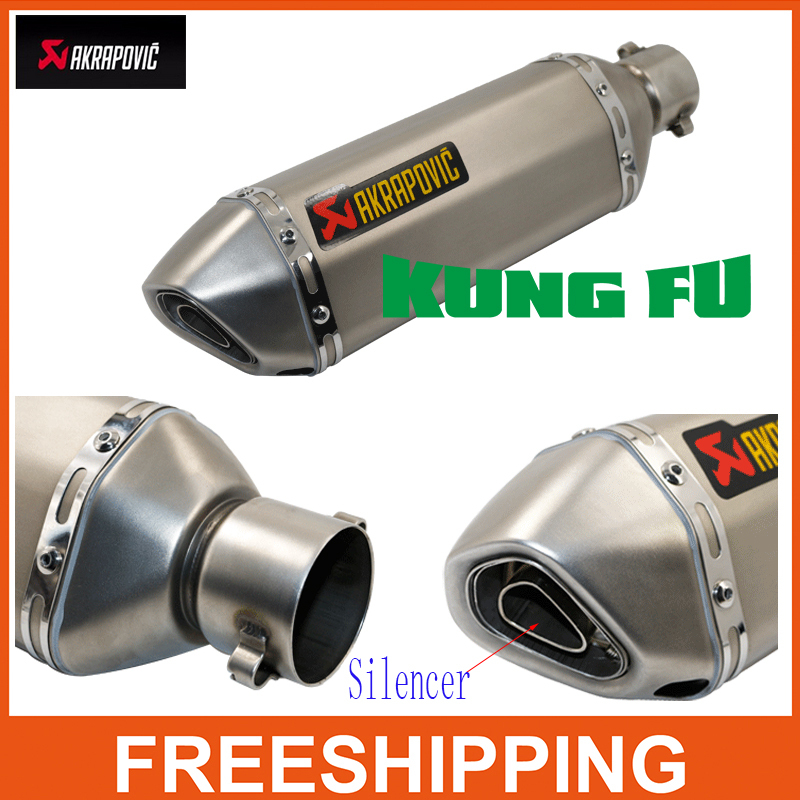 Modified akrapovic font b Exhaust b font CBR CB400 CB600 CBR600 CBR1000 font b Motorcycle b