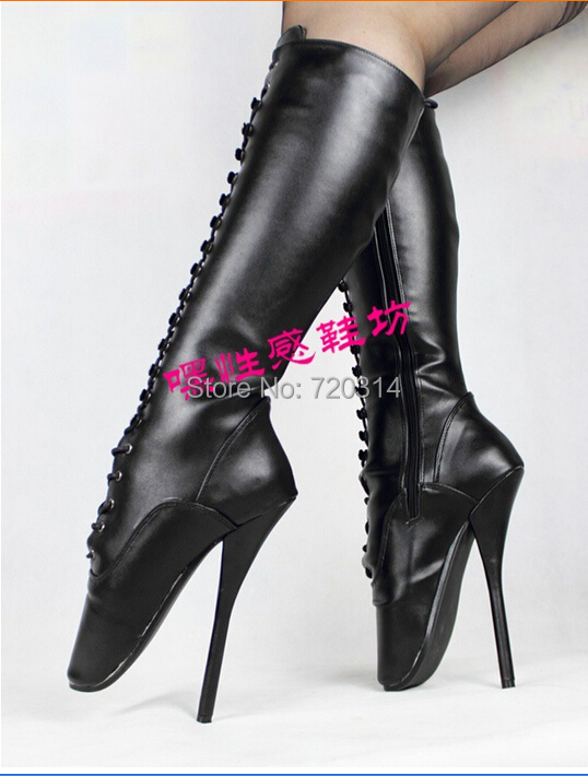 Online Buy Wholesale women leather high heels pumps woman ballet ...