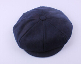 Beckham Same Male Fashion Gorras Planas Solid Boina Beret Hats Casual Octagonal cap 4 Colors