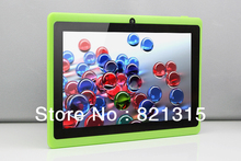 2013 New 7 tablet pc 7inch 1024 600 HD display touch screen RK2928 Q88 Cortex A8