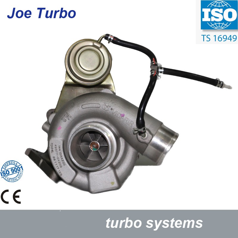 TD04L-13T Turbo 49377-04200 14412-AA231 Turbocharger For SUBARU Forester Impreza 1999- Engine 58T EJ205 2.0L 220HP with Gaskets