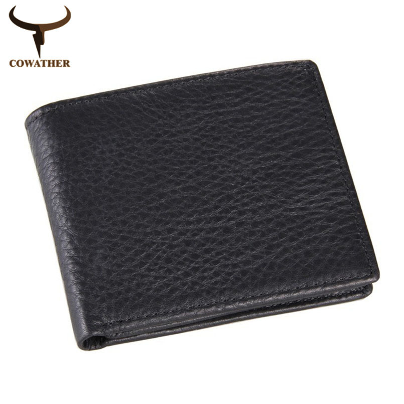 2015 nice quality cow genuine leather men wallets,single vintage male purse dollar price,carteira masculina free shipping