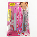 4 Pcs Silver Blackhead Comedone Acne Blemish Cosmetic Tool Stainless Needles Eyebrow folder nail file acne