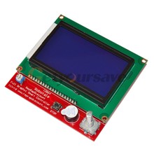 Graphic Smart 12864 128 64 LCD Display controller adapter for RAMPS 1 4 3D Print