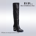 BASSIRIANA New Winter Snow Boots First Layer Of Matte Leather