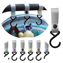 New ‘S’ Shape Buggy Clip Pram Pushchair Stroller Hook Shopping Bag Clip Plastic