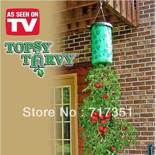 free shipping 1pc topsy turvy tomato vegetable planter as seen on tv t1053 in grow free shipping 1pc topsy turvy tomato vegetable planter as seen on tv t1053 in grow