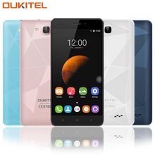 Original Oukitel C3 Smart Phone 5.0 Inch Unlocked 3G WCDMA Cellphones Android 6.0 Quad Core 1GB+8GB IPS HD Mobile Phone
