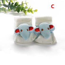 Kids Baby Unisex Newborn Animal Cartoon Socks Cotton Shoes Booties Boots 0 10M