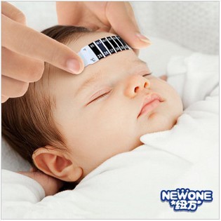 1 pcs High Quality Child Kid Forehead Test Temperature Head Strip Thermometer Fever Body Baby wd01