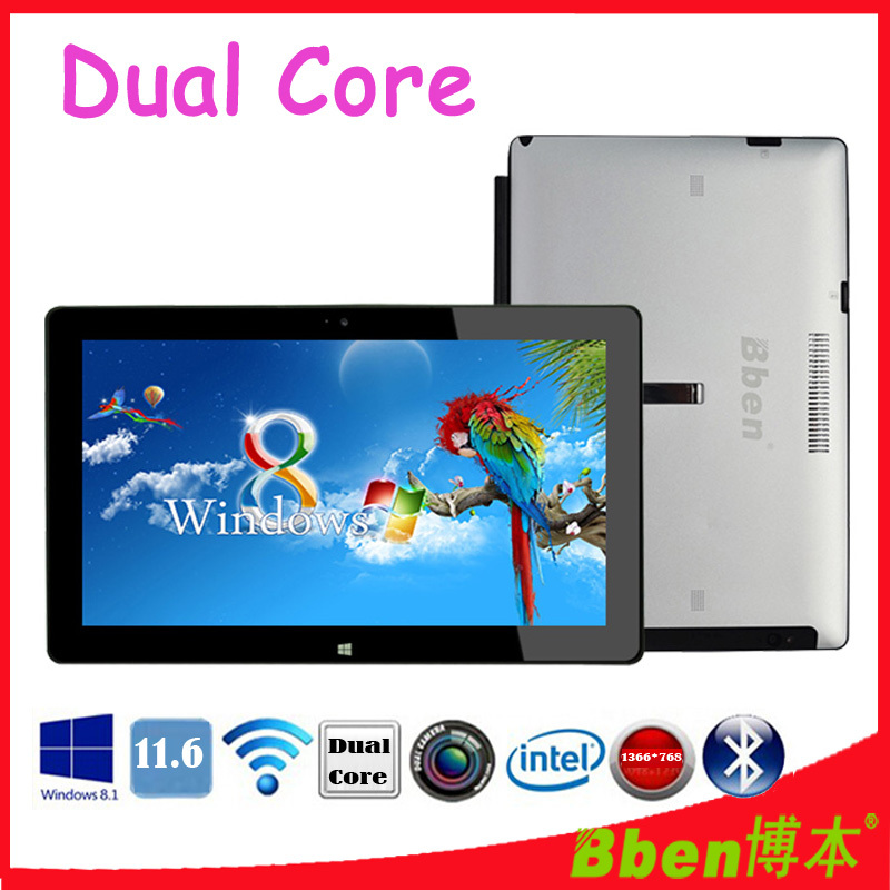 Free shipping 11 6 inch Tablet PC Windows 8 1 Dual Core Intel Core I5 tablet