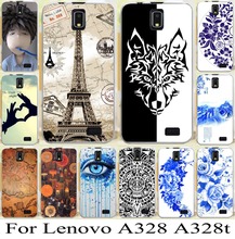 new arrival cool cellphone case painting skin shell case For Lenovo A328 A328T Protective mobile phone case bag freeshipping