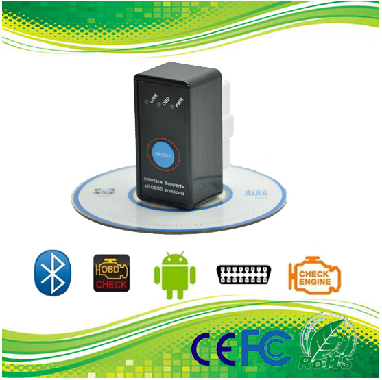     MINI ELM327 Bluetooth obd 2 V1.5    327 bluetooh obd2  obd - ii