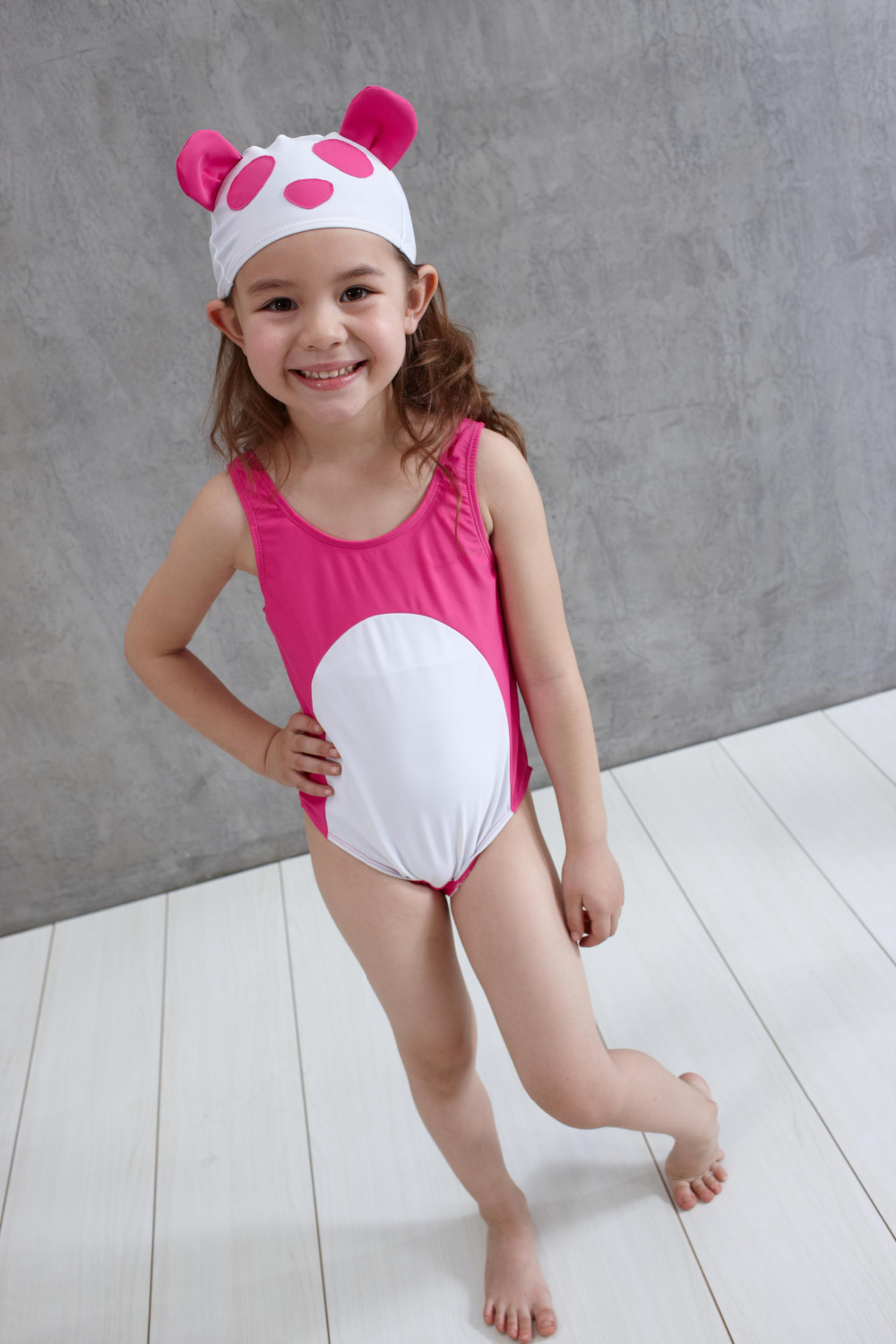 ls child model swimwear