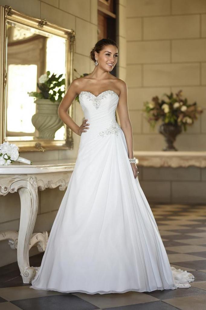 in stock plus size wedding dresses