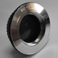 Generic AF Adapter confirm for M42 mount font b lens b font to Canon EOS 1000D