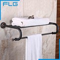 New arrival Towel Racks Classic Bathroom Accessories High Quality ORB Finish Bath Towel Shelves Towel Bar
