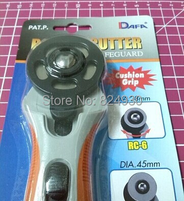 Top quality  Rotary Cutter 45mm Fabric Paper Vinyl Circular Cut rotary cutter roller cutter round made iin taiwan