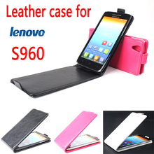 Magneic Closure New PU Leather Flip Case Cover for Lenovo S960 Smartphone Lenovo Leather Phone Cases
