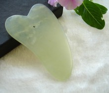 Burst models Gua Sha Guasha Massage Tool Chinese Traditional Acupuncture Natural Jade Health Cure Product