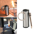 Hot sale Survival Camping Emergency Fire Starter Flint Match Lighter With KeyChain free shipping