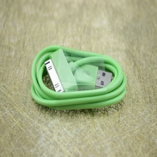 10 color 1m USB Sync Data Charging Charger Cable Cord for iPhone 3GS 4 4S 4G