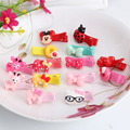 Newly Animal Cartoon Design Clip With Wide Variety Of Shape Hairpins Baby Resin Hair Accessories Girls