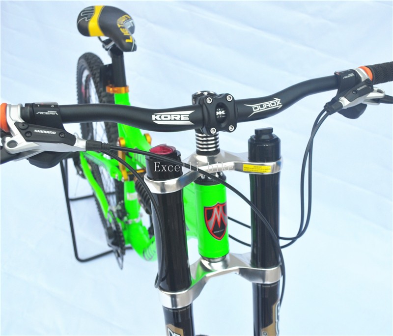 Bicicleta SHIMANO M455 Oil suspension Aluminium Alloy Soft-tail Frame Full Suspension Downhill Mountain Bikes 2610