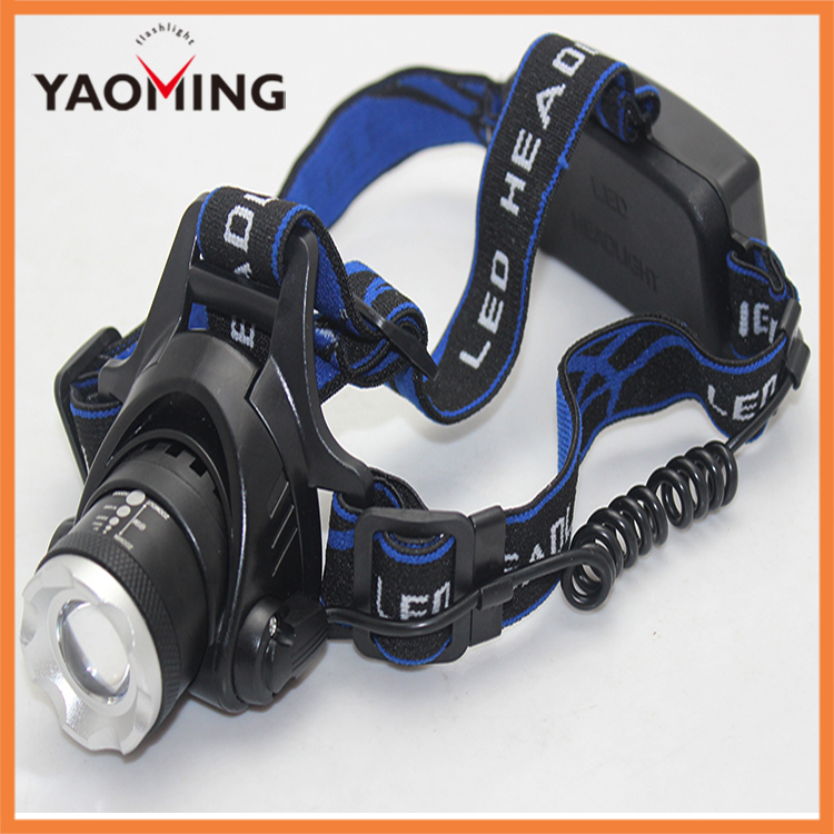 Head light head lamp XML T6 2X zoomable adjustable 2000 lumen 500 meter headlamps flashlight led