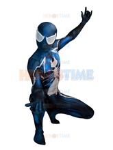 Latest Symbiote Spider 3D Printing Pattern Spider-man Costume for halloween cosplay spiderman costume fullbody zentai suit
