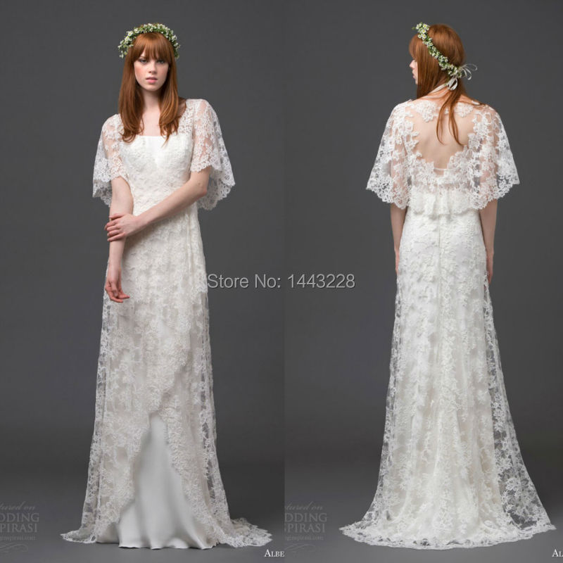 hippie inspired bridal gowns