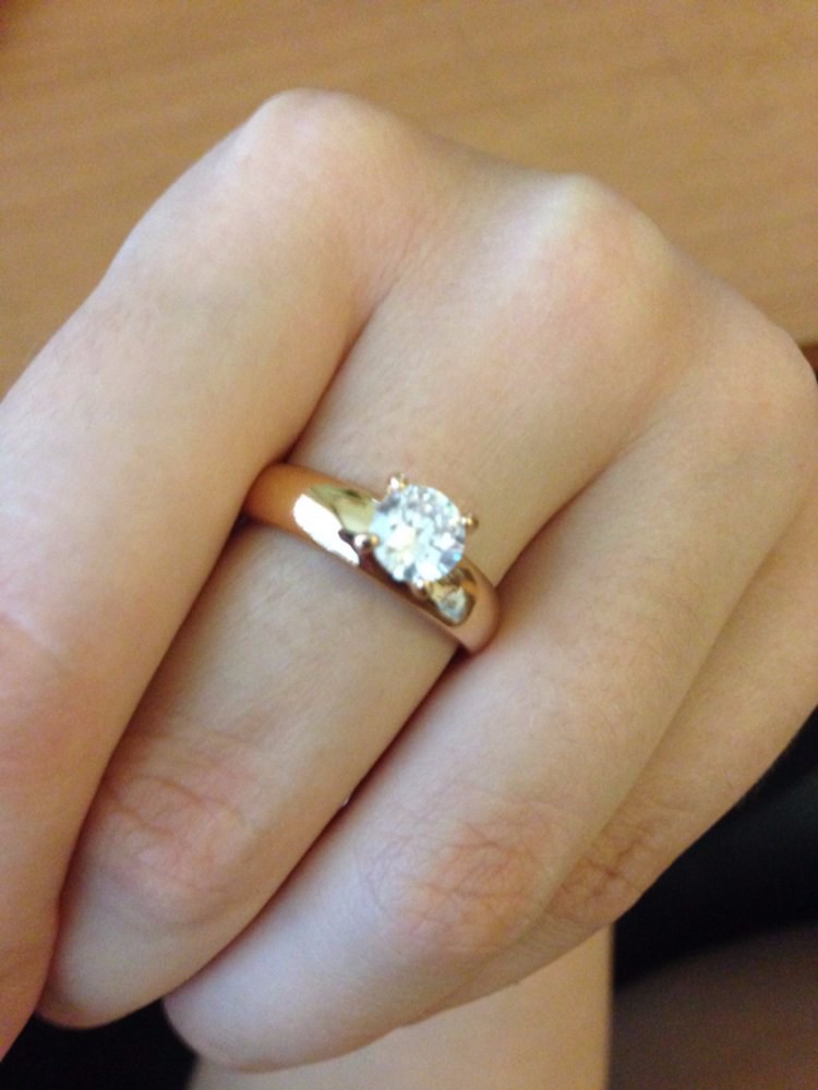 Wedding Ring Diamond Gold : 2015 New Wedding Rings Wide 18k Yellow Gold Filled 316l Titanium Steel