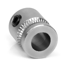 GTFS MK8 Extruder Drive Gear 5mm Bore for 1 75mm Filament 3D Printer Silver